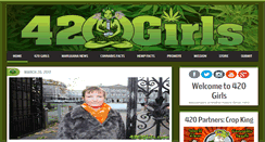 Desktop Screenshot of 420girls.com